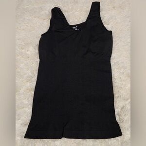 Dreamwear Size Large Black Shape Wear Tank Top EUC